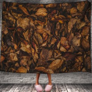 Плед "Сухе жовте листя осінь 1" 150х200 см