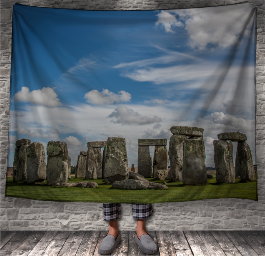 Плед "Стоунхендж природа" 150х200 см