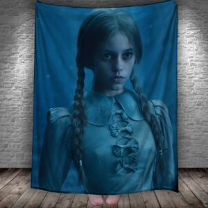 Плед "Родина Адамсів венздей фільм мультик постер 11" 150х200 см