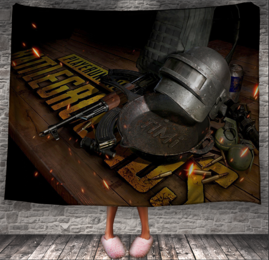 Плед "Пабг гра заставка 3" 150х200 см