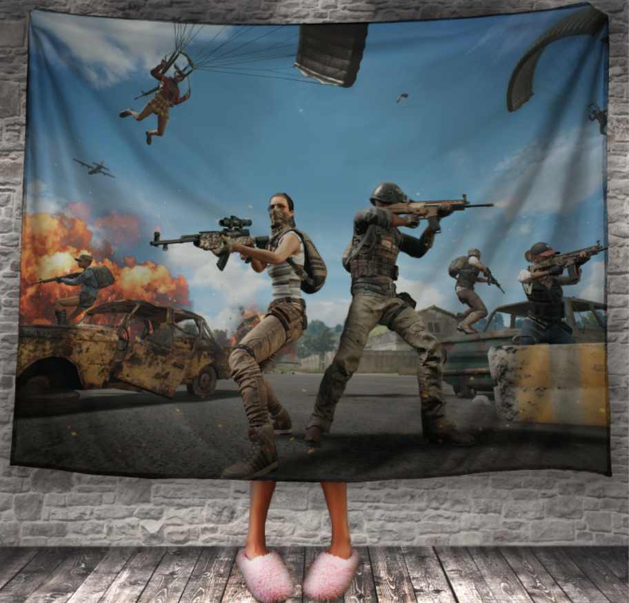 Плед "Пабг гра заставка 2" 150х200 см