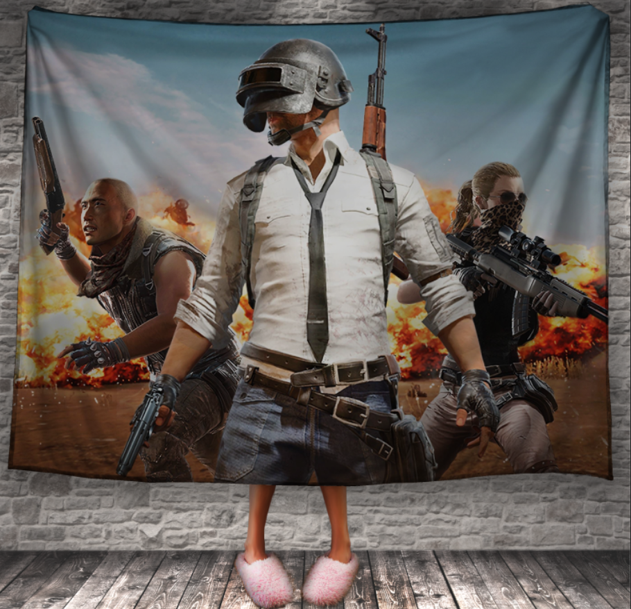 Плед "Пабг гра заставка" 150х200 см