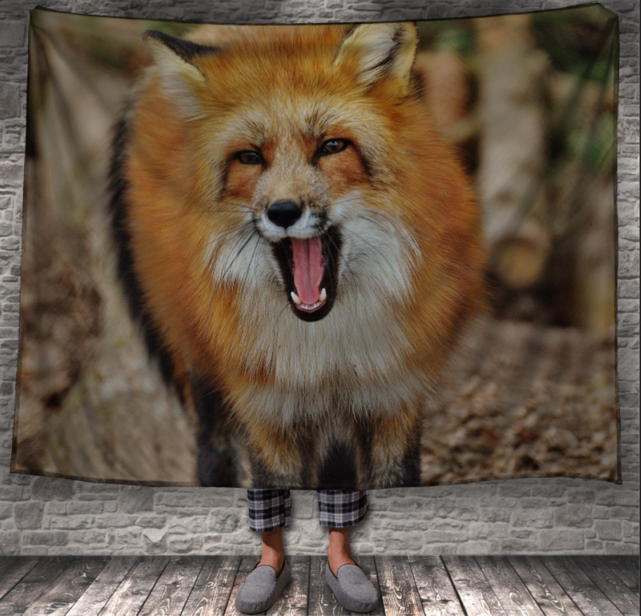 Плед "Лисиця лис тварина 2" 150х200 см