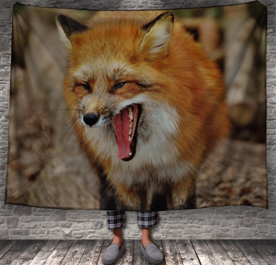 Плед "Лисиця лис тварина 1" 150х200 см