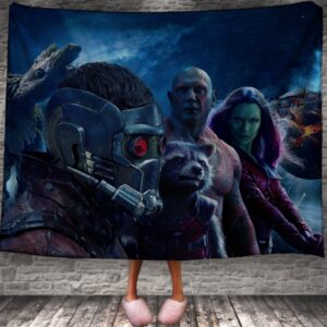 Плед "Вартові галактики Марвел герої" 150х200 см