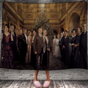 Плед "Абатство Даунтон постер заставка фільм герої персонажі 1" 150х200 см