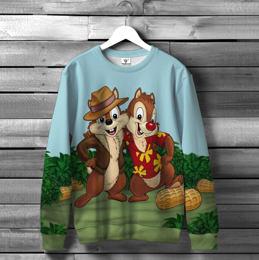 Світшот Чіп і Дейл мультик ВСІ Розміри Преміум тканина