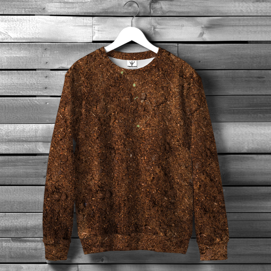 Світшот Фон землі ґрунт текстура ВСІ Розміри Преміум тканина