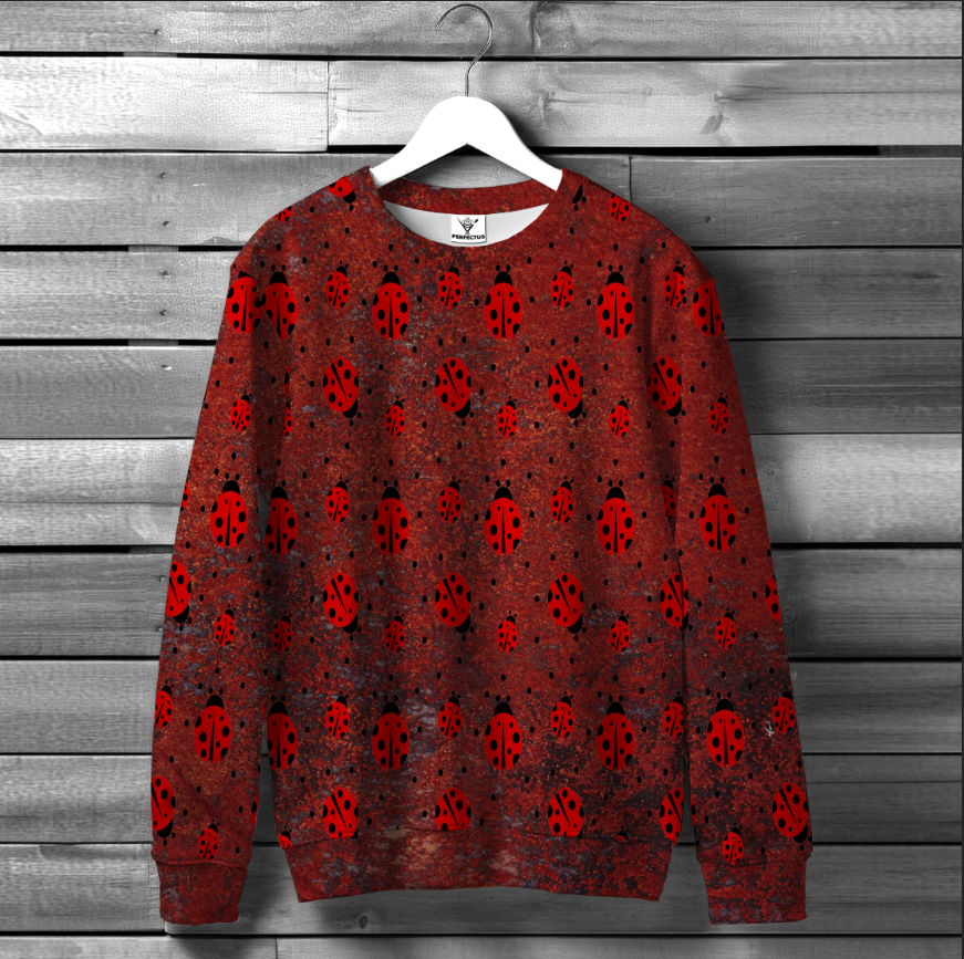 Світшот Сонечко леді баг комахи 2 ВСІ Розміри Преміум тканина