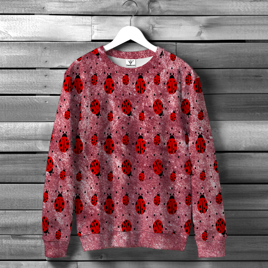 Світшот Сонечко леді баг комахи ВСІ Розміри Преміум тканина