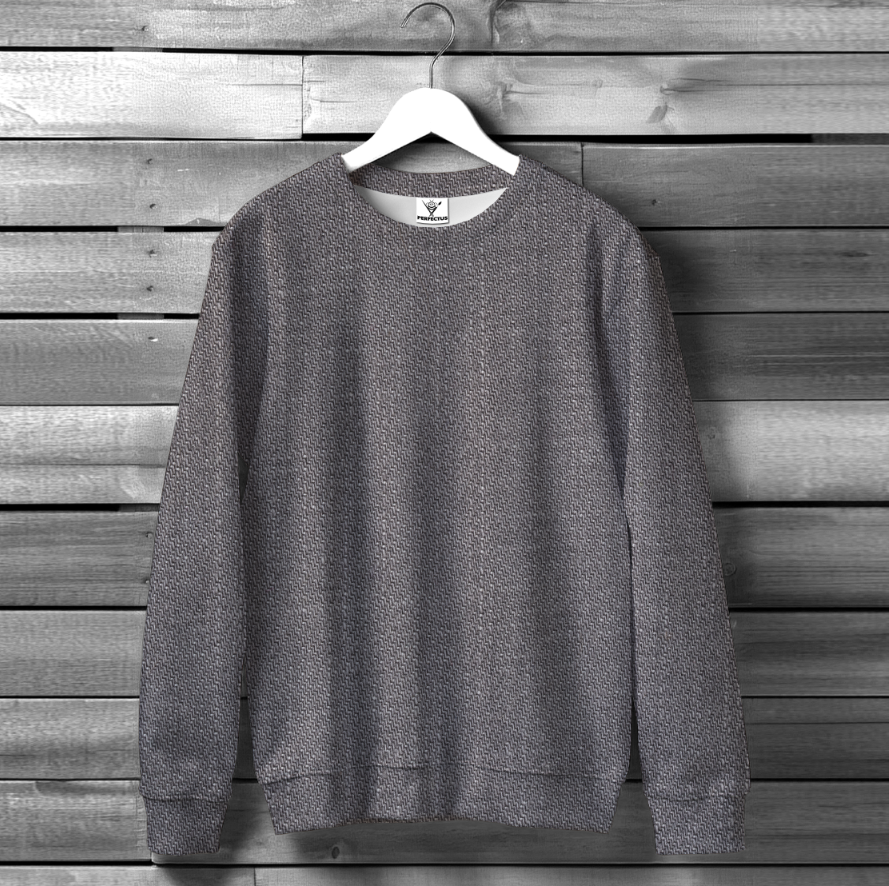 Світшот Сірий джинс джинсова текстура ВСІ Розміри Преміум тканина