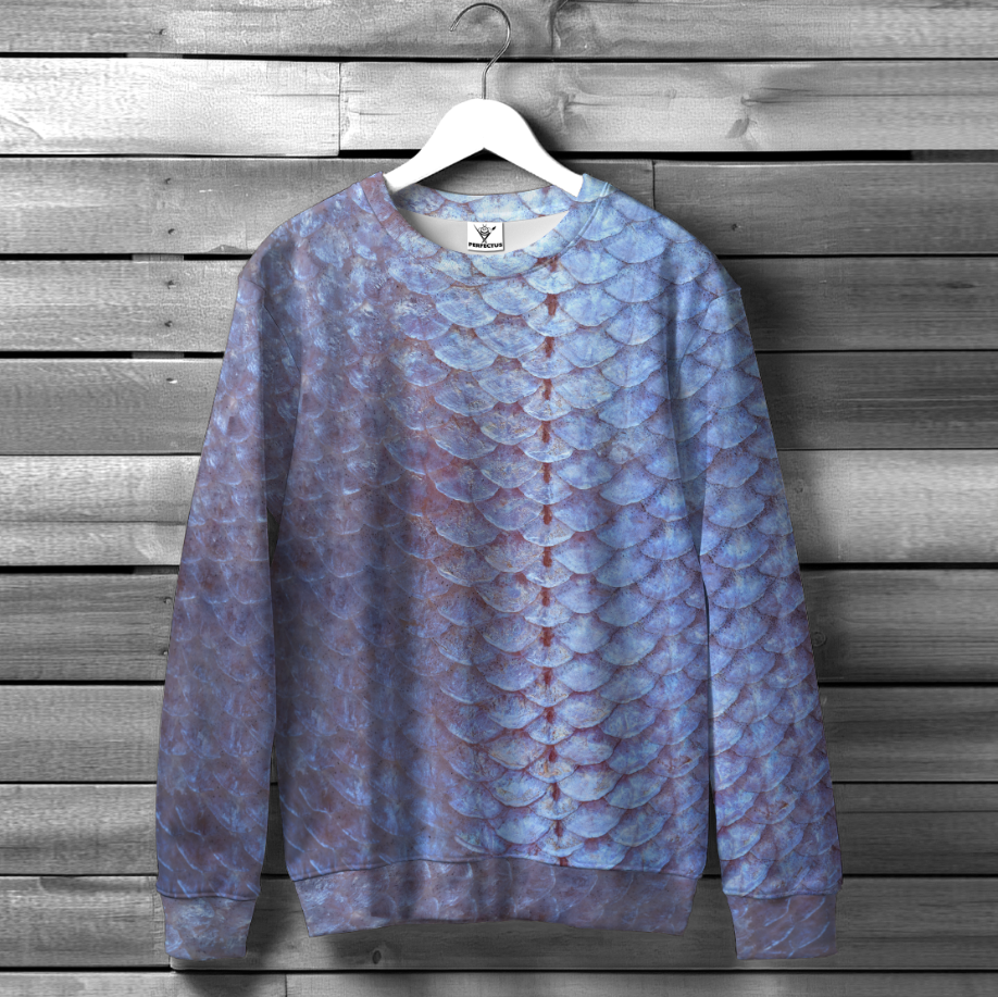 Світшот Луска риби шкіра текстура 1 ВСІ Розміри Преміум тканина