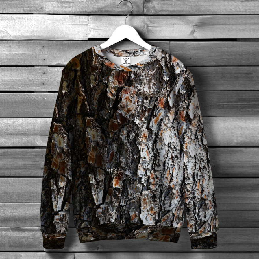 Світшот Кора дерева фон текстура ВСІ Розміри Преміум тканина