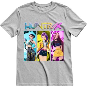 Футболка Хантрікс Huntrix Аніме Кейпоп мисливиці на демонів 18 унісекс ВСІ розміри Преміум тканина