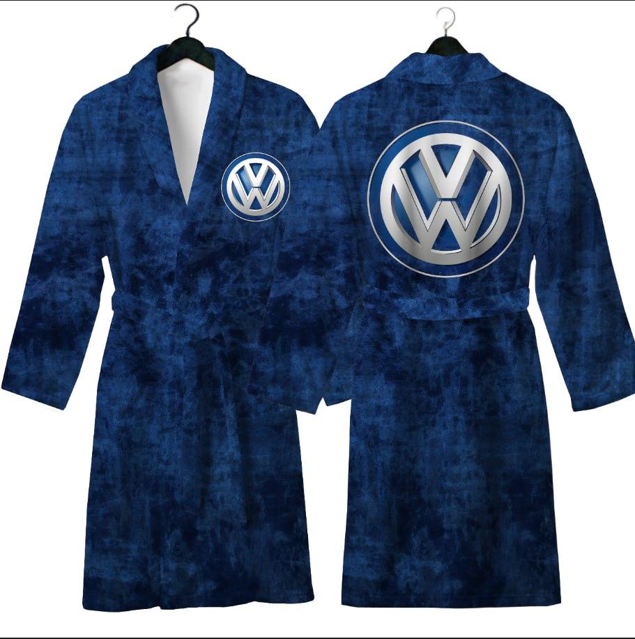 ХАЛАТ теплий з логотипом Фольксваген  Volkswagen Преміум тканина