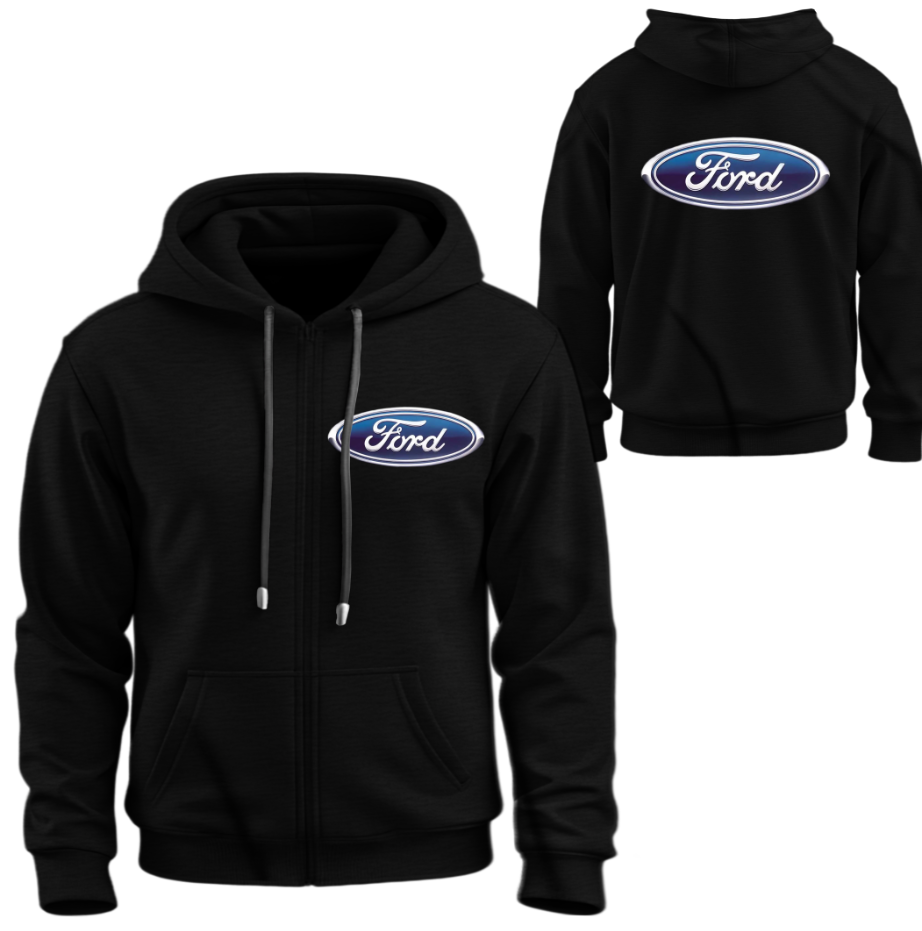 Худі на блискавці Форд Ford лого емблема авто ВСІ Розміри Преміум тканина