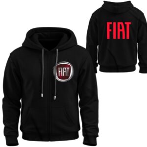Худі на блискавці Фіат лого емблема авто ВСІ Розміри Преміум тканина