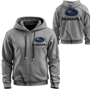 Худі на блискавці Субару лого емблема авто ВСІ Розміри Преміум тканина