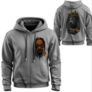 Худі на блискавці Снуп Дог реп арт ВСІ Розміри Преміум тканина