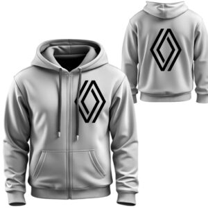 Худі на блискавці Рено лого емблема авто ВСІ Розміри Преміум тканина