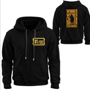 Худі на блискавці ПАБГ гра логотип ВСІ Розміри Преміум тканина