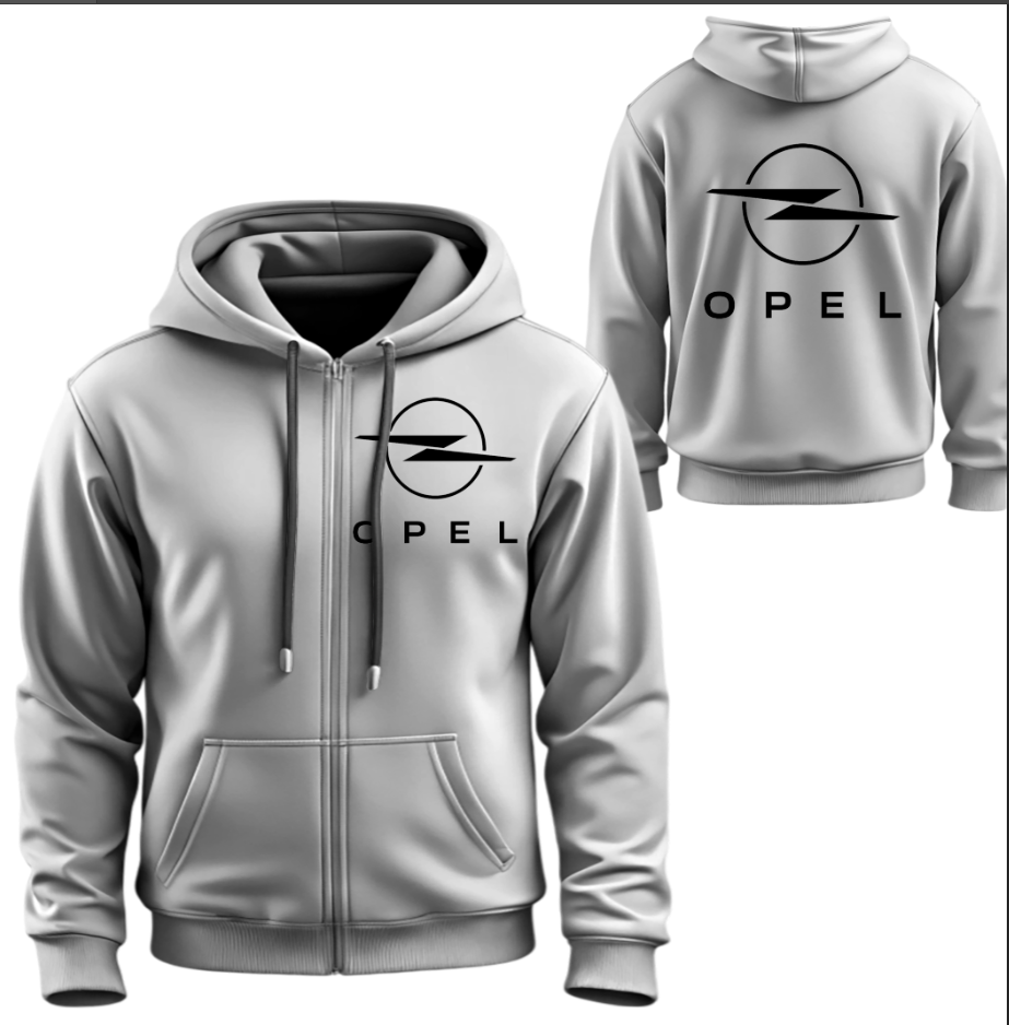 Худі на блискавці Опель лого емблема авто ВСІ Розміри Преміум тканина