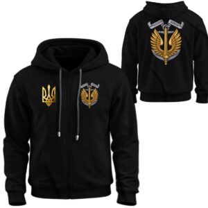 Худі на блискавці Морська піхота ЗСУ ВМС тризуб України емблема лого символ ВСІ Розміри Преміум тканина