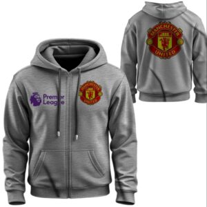 Худі на блискавці Манчестер Юнайтед футбол клуб лого емблема Англійська Прем’єр ліга 1 ВСІ Розміри Преміум тканина