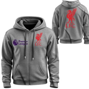 Худі на блискавці Ліверпуль футбол клуб лого емблема Англійська Прем’єр ліга 1 ВСІ Розміри Преміум тканина