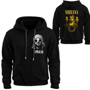 Худі на блискавці Курт Кобейн Нірвана музика рок 1 ВСІ Розміри Преміум тканина