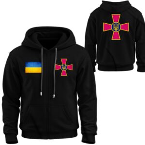 Худі на блискавці ЗСУ тризуб прапор України емблема лого символ ВСІ Розміри Преміум тканина
