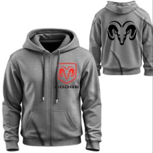 Худі на блискавці Додж Dodge лого емблема авто ВСІ Розміри Преміум тканина