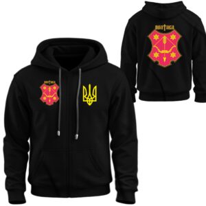 Худі на блискавці Герб міста Полтава тризуб Україна емблема лого ВСІ Розміри Преміум тканина