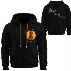 Худі на блискавці Віолончель музика класика ноти арт ВСІ Розміри Преміум тканина