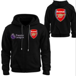 Худі на блискавці Арсенал футбол клуб лого емблема Англійська Прем’єр ліга 1 ВСІ Розміри Преміум тканина