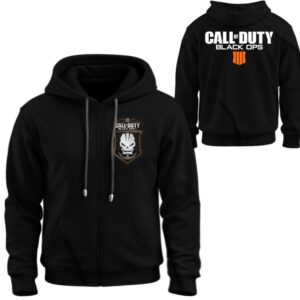 Худі на блискавці Call of Duty Колда гра емблема череп лого 1 ВСІ Розміри Преміум тканина