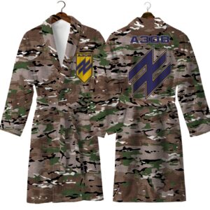 Халат ЗСУ Азов мультикам емблема знак теплий з принтом ВСІ розміри Преміум тканина