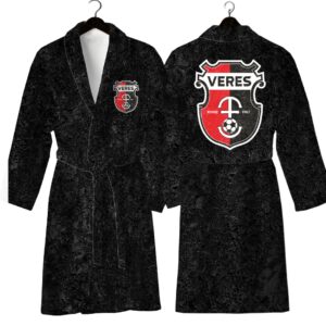 Халат Верес футбол клуб емблема лого теплий з принтом ВСІ розміри Преміум тканина