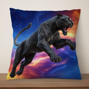 Подушка Чорна пантера 3D принт