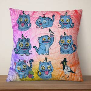 Подушка Хантрікс Huntrix Аніме Кейпоп мисливиці на демонів 30 3D принт