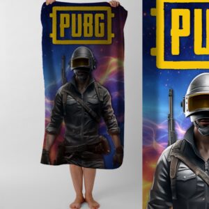Рушник PUBG ПАБГ Гра 1  пляжний з принтом ВСІ розміри