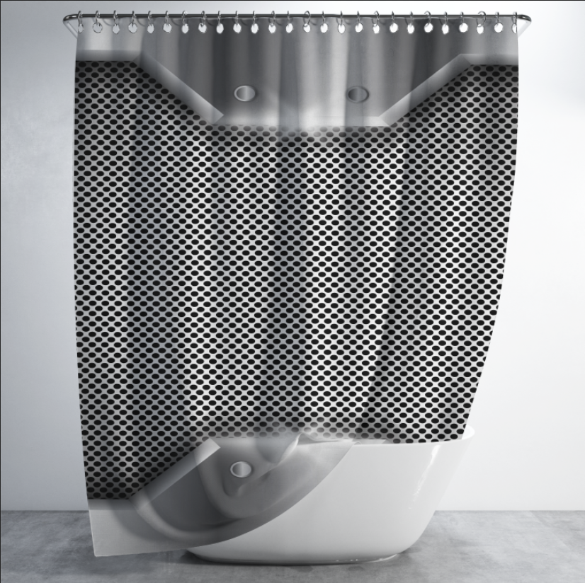 Штора в душ Металева сітка решітка для ванної 150х200 см