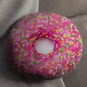 Podушка пуф "Пончик" кругла