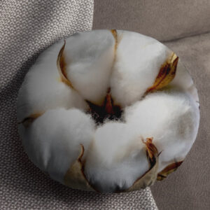 Подушка пуф "Бавовна" кругла