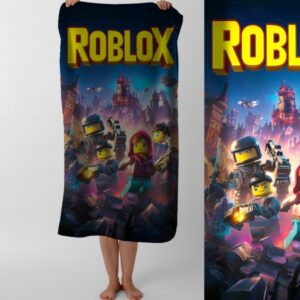 Рушник ROBLOX роблокс гра 3 пляжний з принтом ВСІ розміри