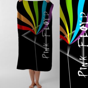 Рушник Pink Floyd пінк флойд рок гурт 2 пляжний з принтом ВСІ розміри