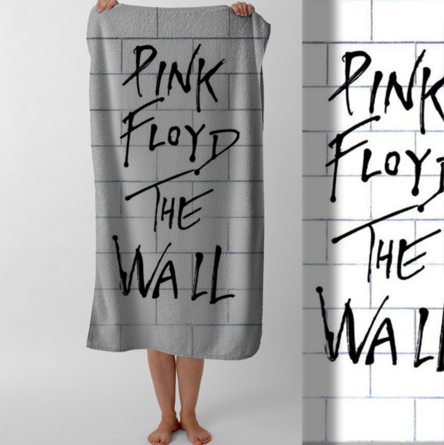 Рушник Pink Floyd пінк флойд рок гурт пляжний з принтом ВСІ розміри