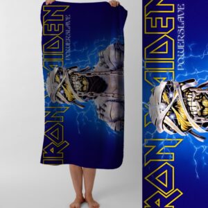 Рушник Iron Maiden хеві метал гурт Едді айрон мейден 8 пляжний з принтом ВСІ розміри