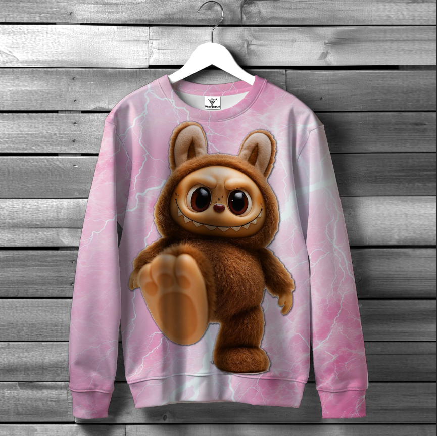 Світшот "Лабубу Labubu 8" ВСІ Розміри Преміум тканина