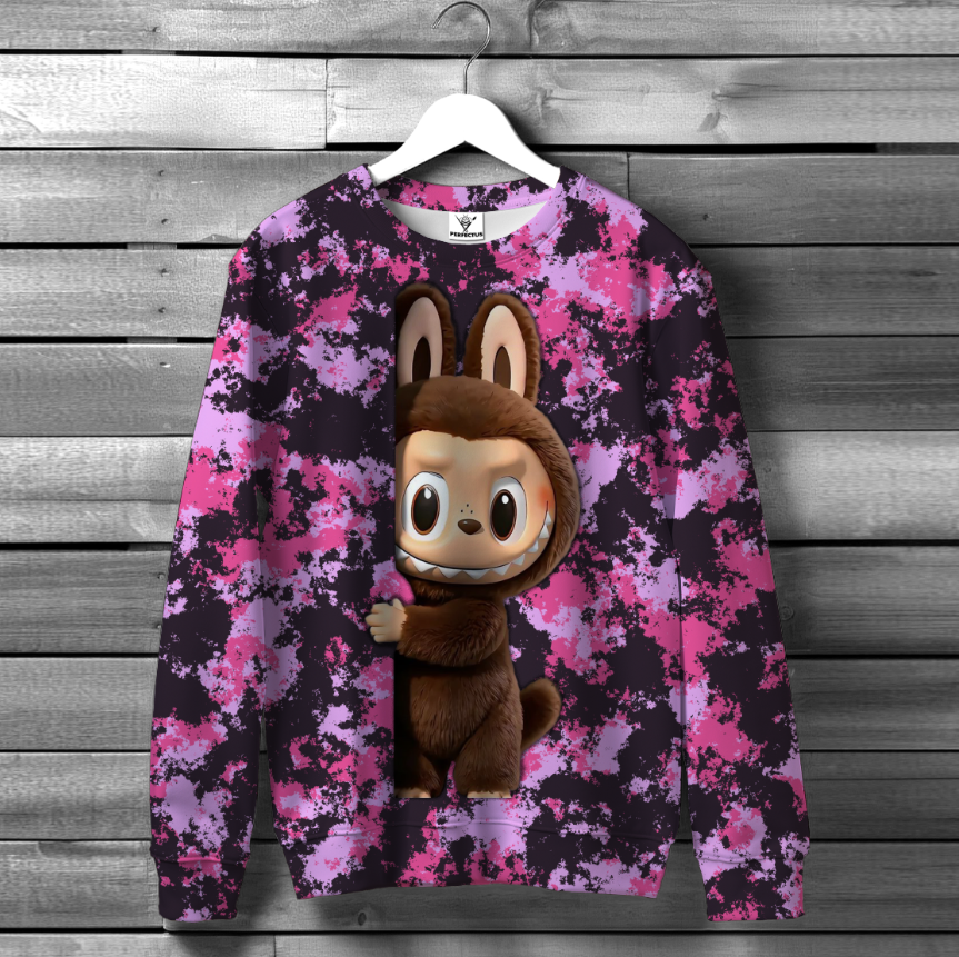 Світшот "Лабубу Labubu 01" ВСІ Розміри Преміум тканина